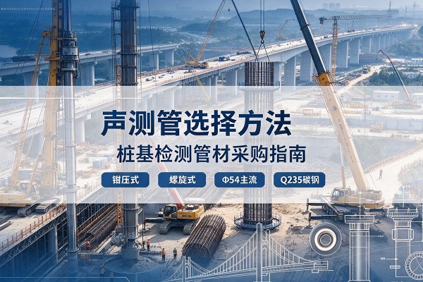 荥经声测管选型标准